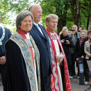 22. september: Kong Harald er til stede ved vigslingen av Tunsbergs nye biskop, Per Arne Dahl. Foto: Sven Gj. Gjeruldsen, Det kongelige hoff